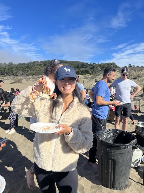 belex with a crab